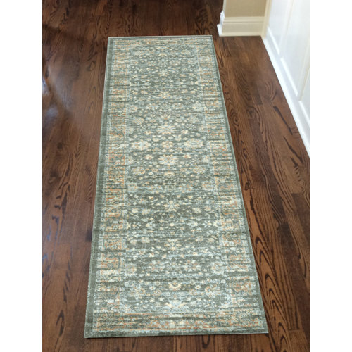 Charlton Home® Zullo Oriental Green Area Rug & Reviews Wayfair